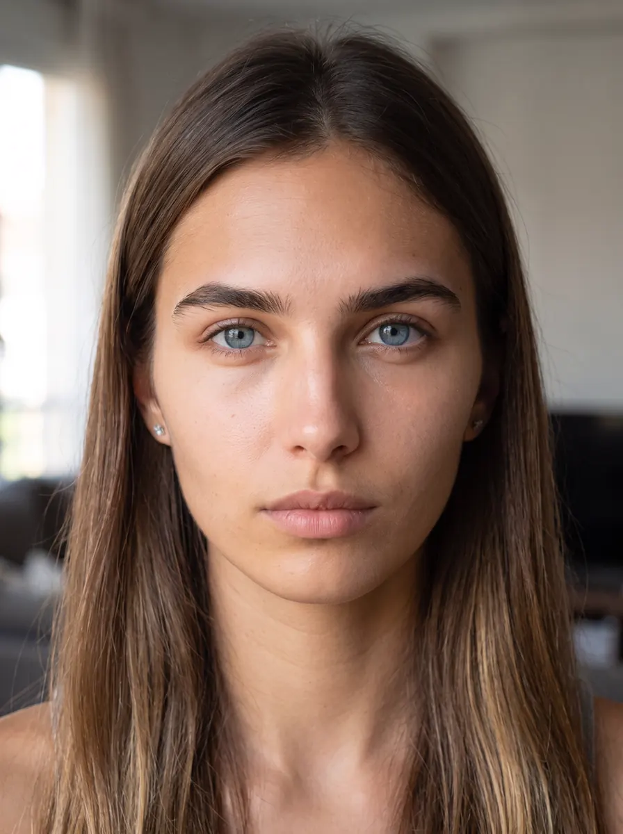 Ficha de Vera: la cara de frente
